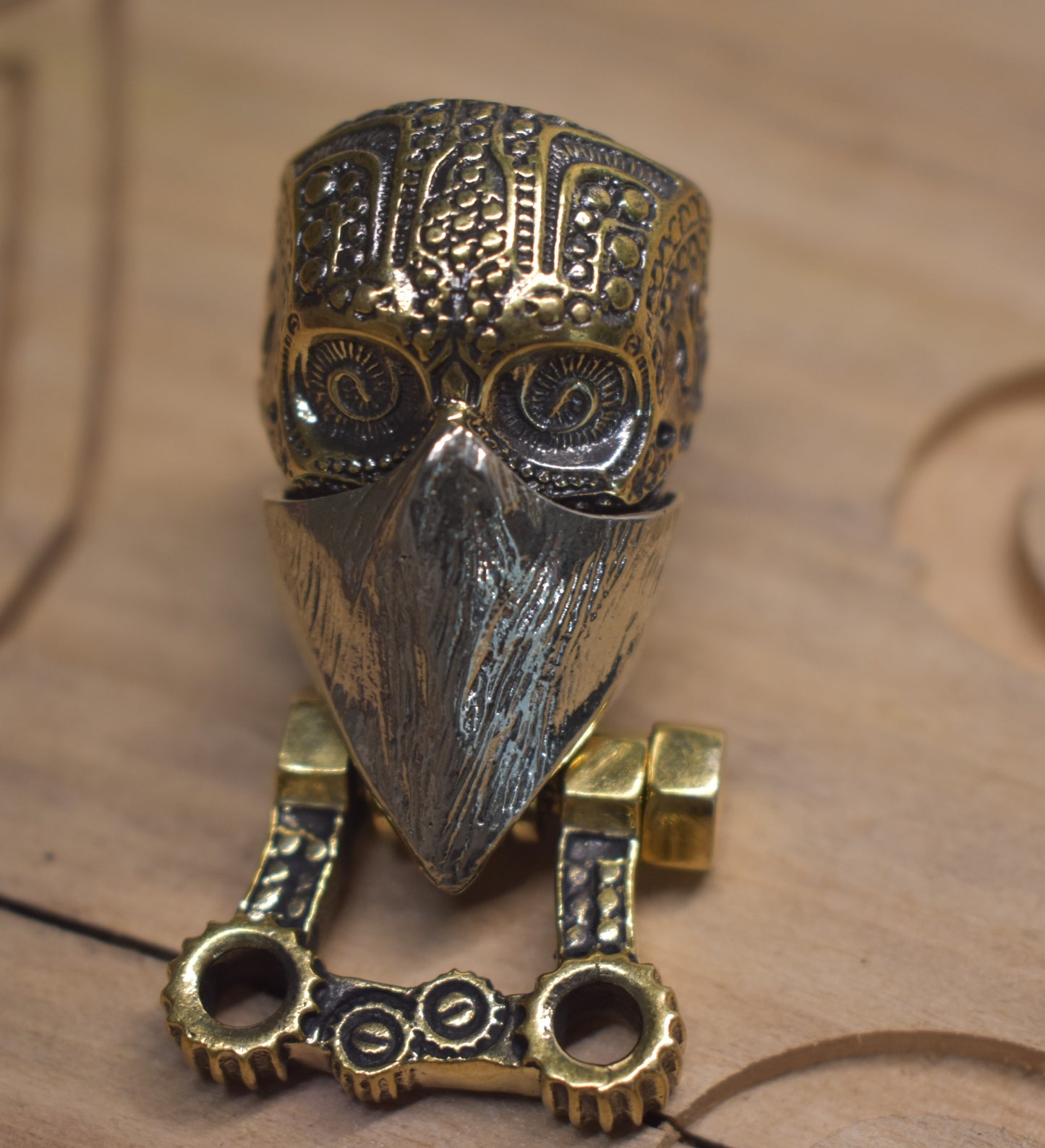 Indian Chief Skull Clasp