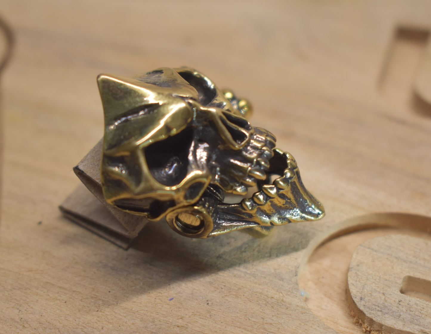 Indian Chief Skull Clasp